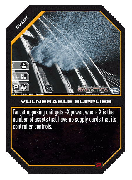 Vulnerable Supplies (Foil)